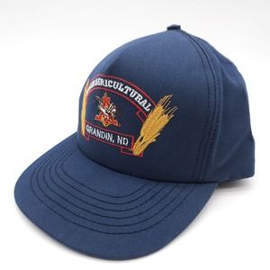 VTG Busch Agricultural Grandin‎ North Dakota Snapback Trucker Hat Cap Farm USA